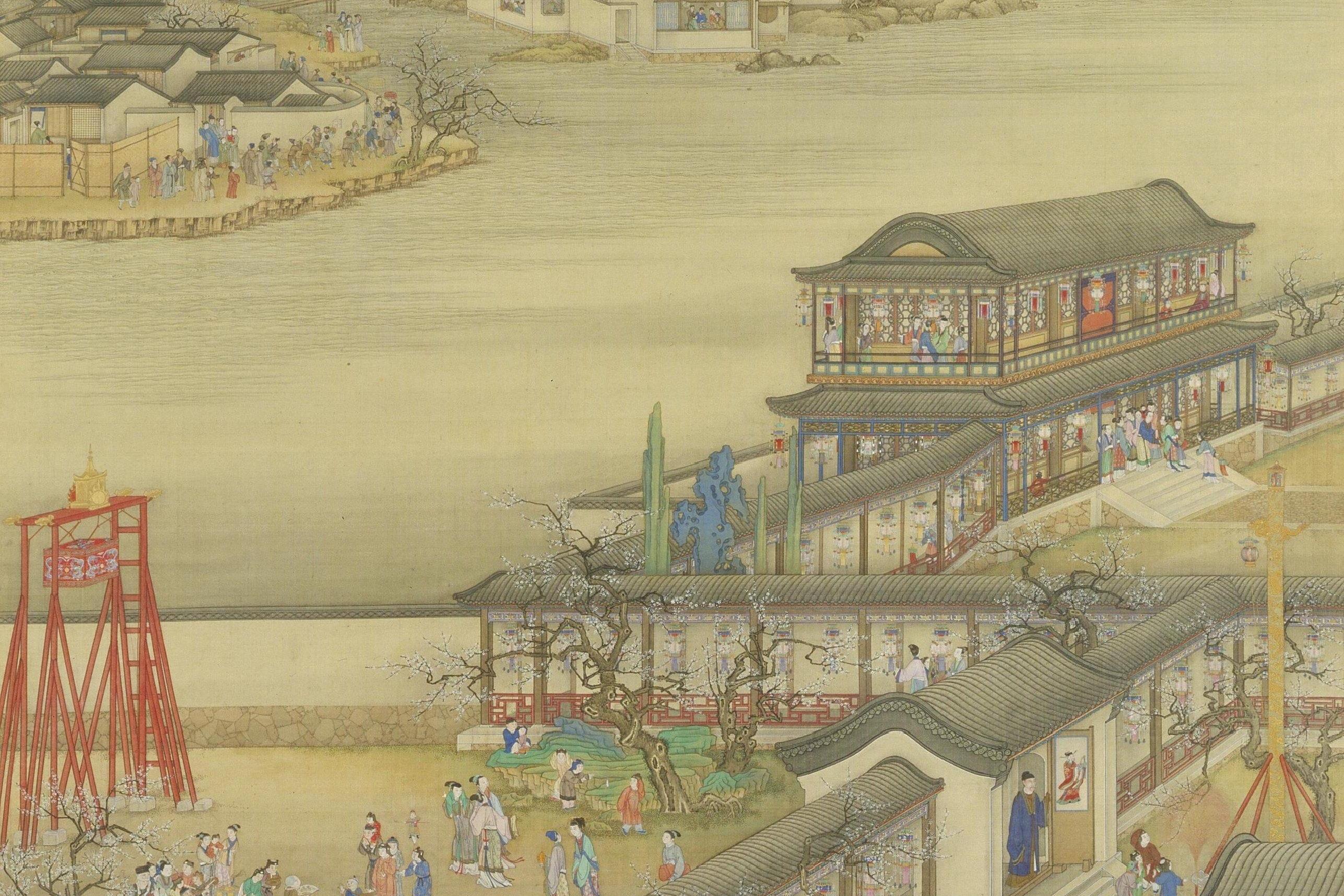 今天，到古画里过上元灯节